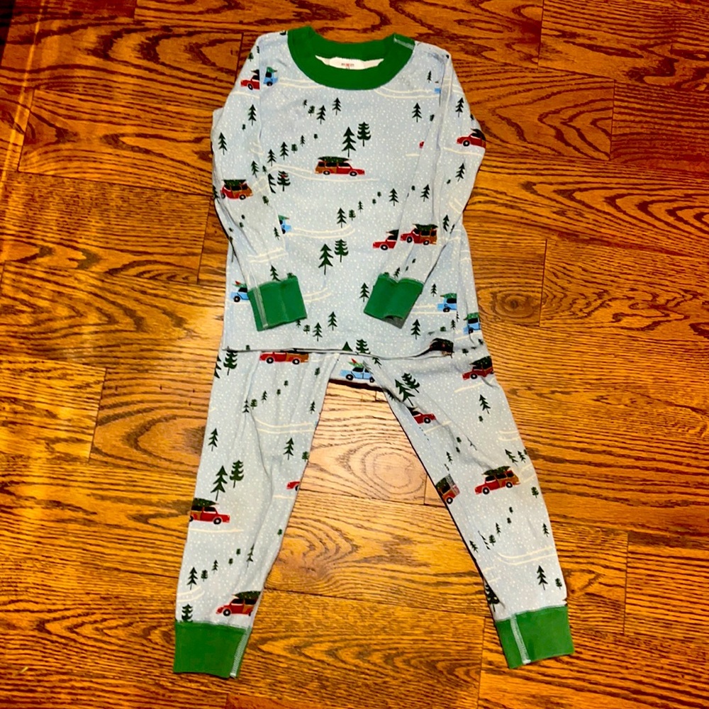 hanna andersson size 3 wagoner pjs